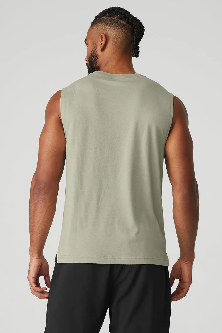The Triumph Muscle Tank - Limestone