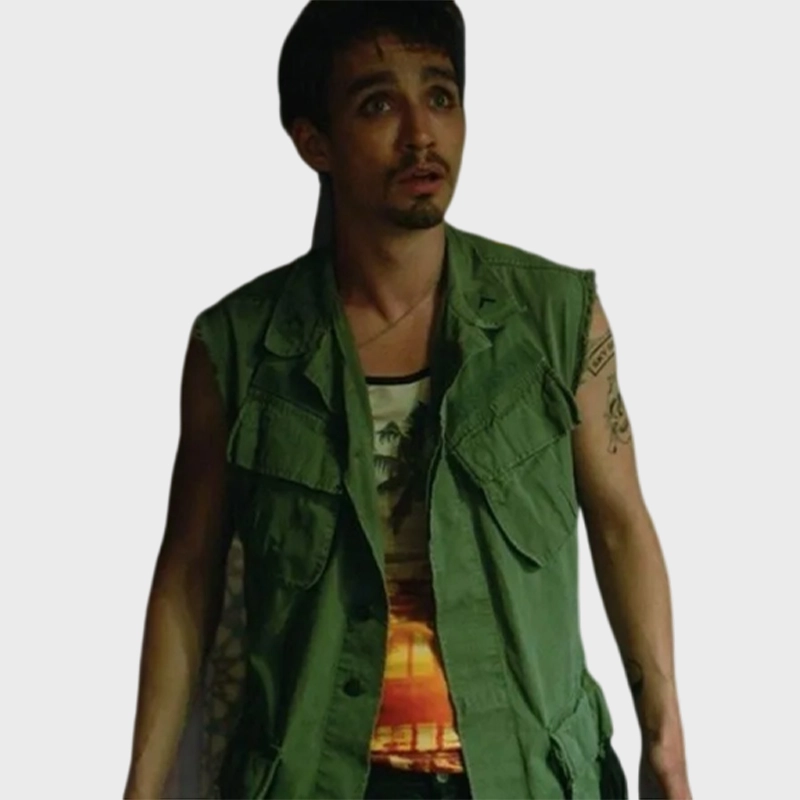 The Umbrella Academy Klaus Hargreeves Green Cotton Vest