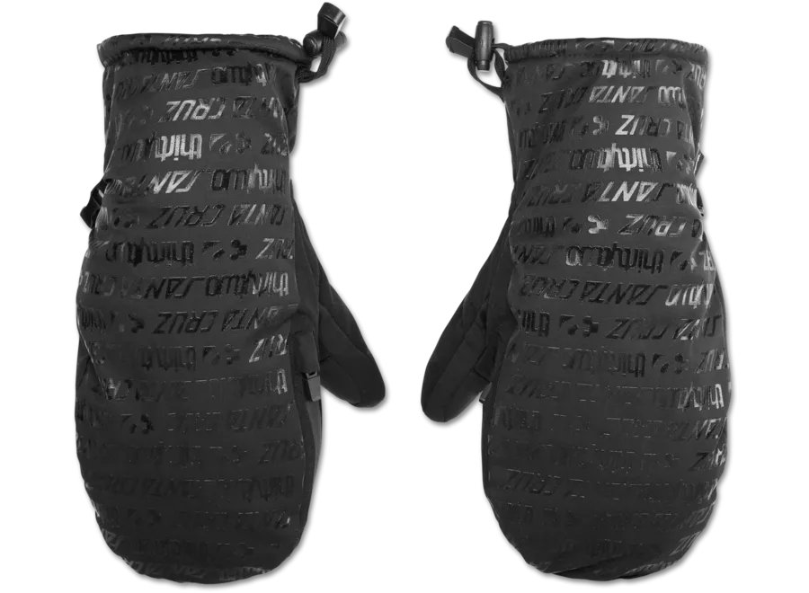 Thirtytwo  Santa Cruz Snowboard Mitt Black