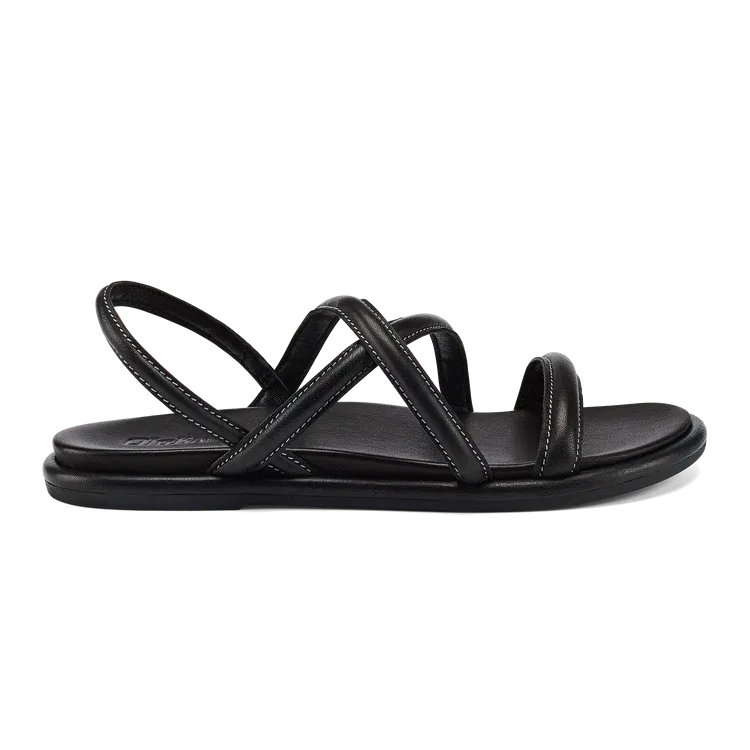 Tiare Strappy Elegant Sandal in Black  