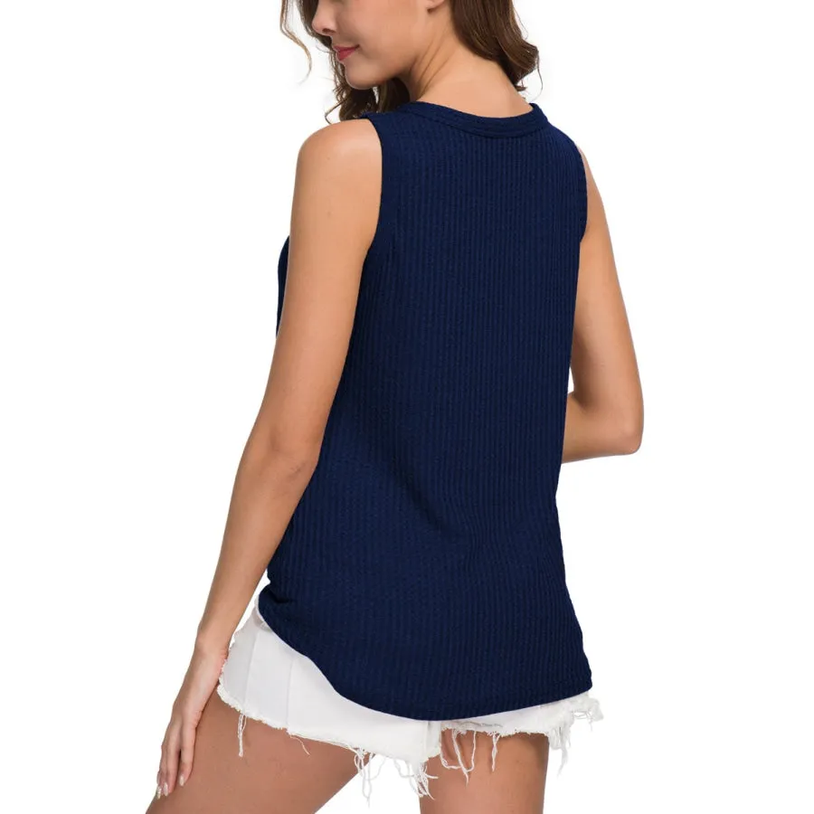 Tied V-Neck Tank