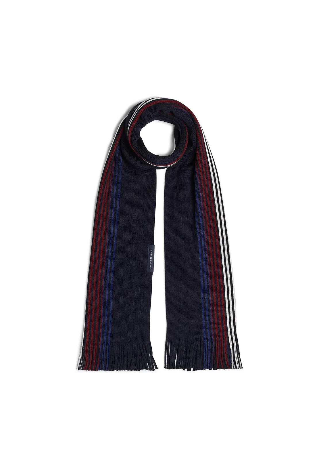 Tommy Hilfiger Rashelle Wool Rich Scarf, Space Blue