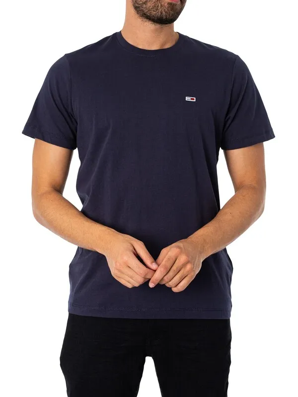 Tommy Jeans Classic Jersey T-Shirt - Twilight Navy