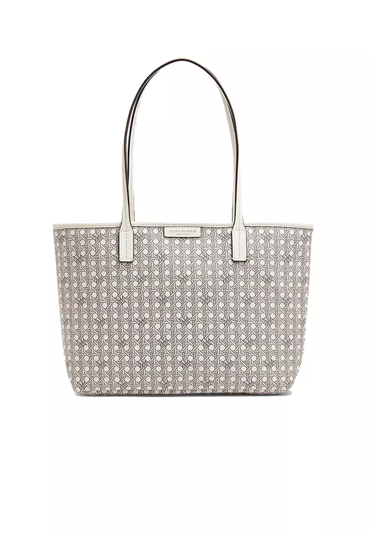 Tory Burch Tory Burch Small Ever Ready Zip Tote Winter New Ivory 147748