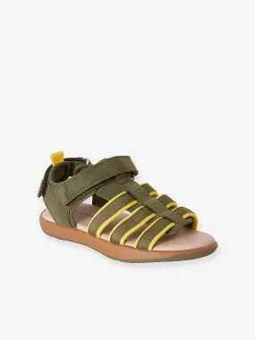 Touch-Fastening Sandals for Boys - green dark solid