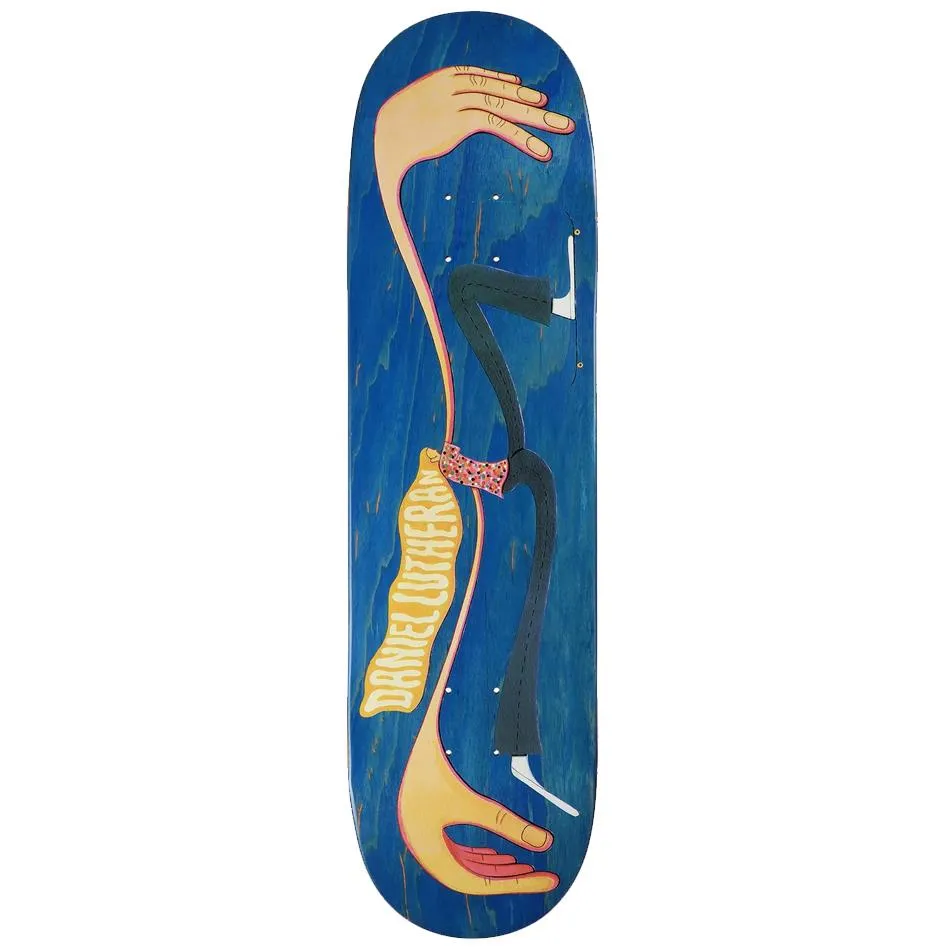 Toy Machine Lutheran Stretch Skateboard Deck 8.5 Multiple Wood Stains