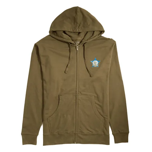 Toy Machine Skateboard Zip Hoodie Robot Star Army