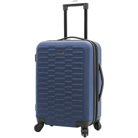 Travelers Club Shannon Hardside Expandable Spinner Luggage, Navy Blue, Carry-On 20-Inch