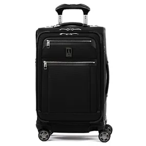 Travelpro Luggage Platinum Elite 21 Carry-On Expandable Spinner W/Usb Port, Shadow Black