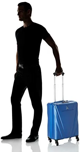 Travelpro Maxlite 5 International Carry-On Spinner Hardside Luggage, Azure Blue