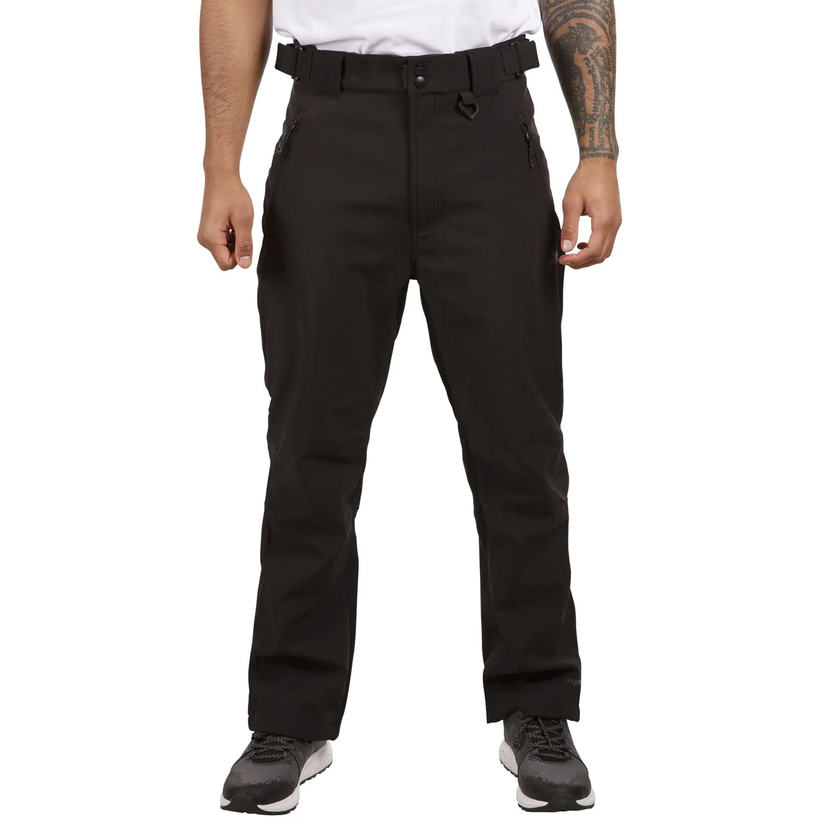 Trespass Hemic Softshell Trousers - Black X