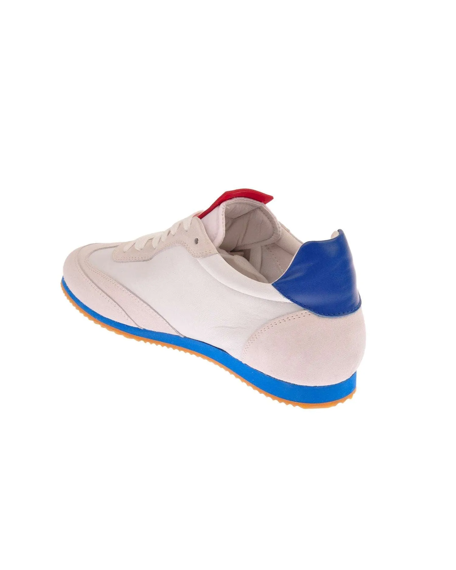 Tricolor sneakers with lateral JR logo