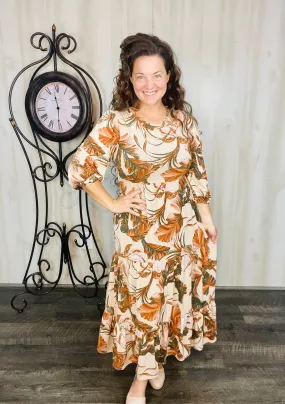 Tropical Blossoms Dress