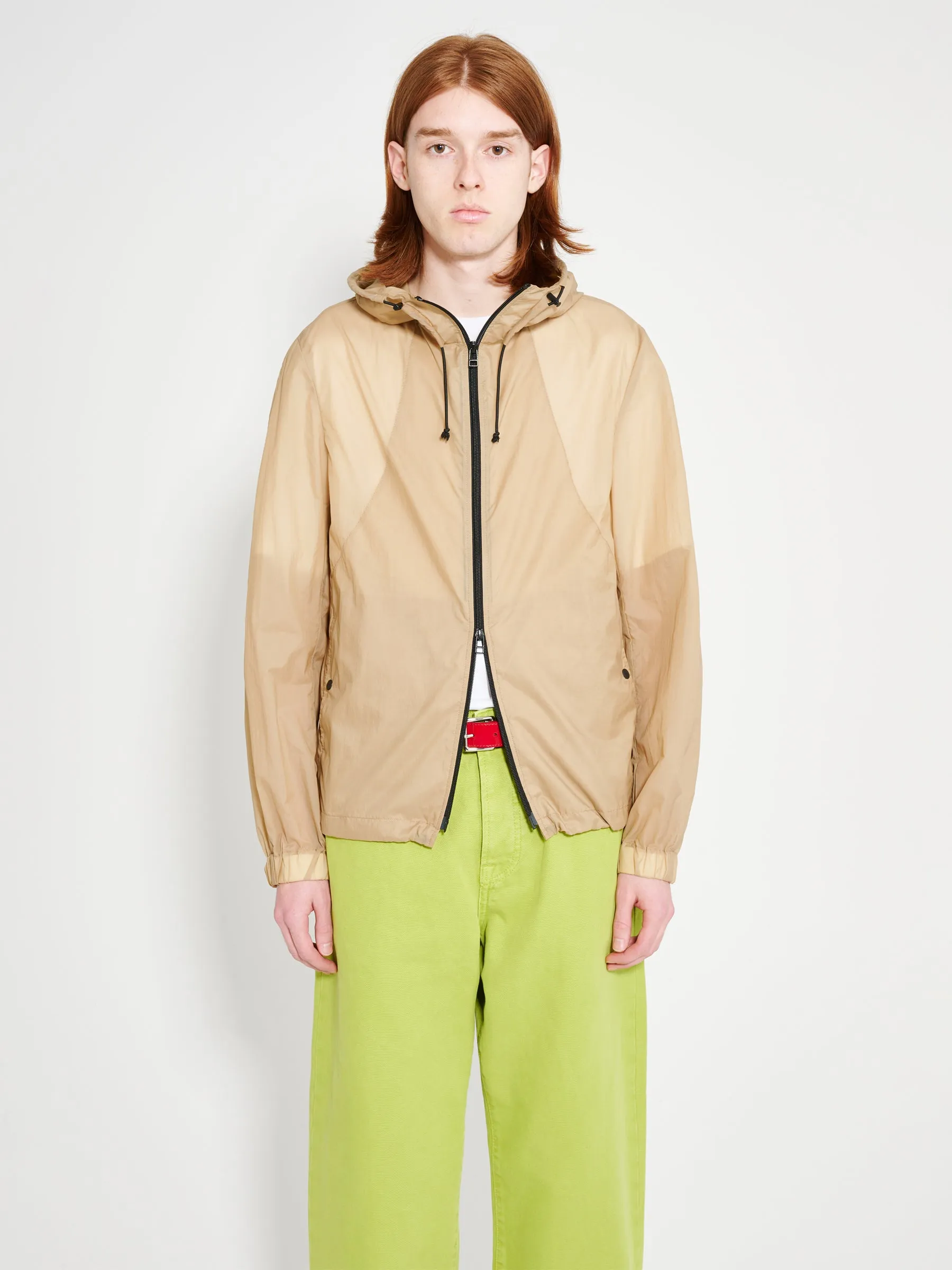 TRÈS BIEN everywear Semi Raglan Windbreaker Nylon Beige