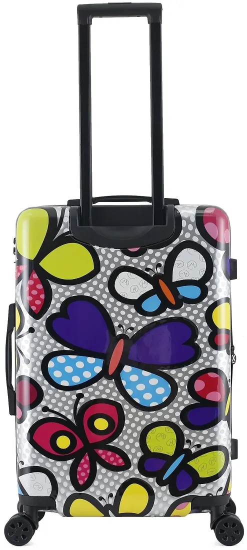 Tucci Pop Art Butterfly 3-Piece Luggage Set 