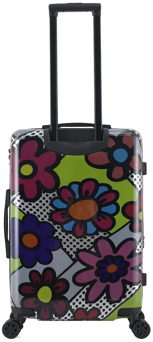 Tucci Pop Art Flower 3-Piece Luggage Set 