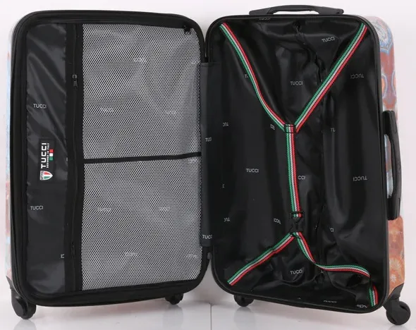 Tucci Turkish Marble 3-Piece Luggage Set 