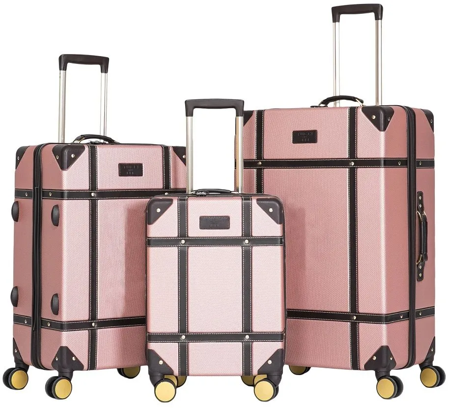 Tucci Vintage 3-Piece Luggage Set 