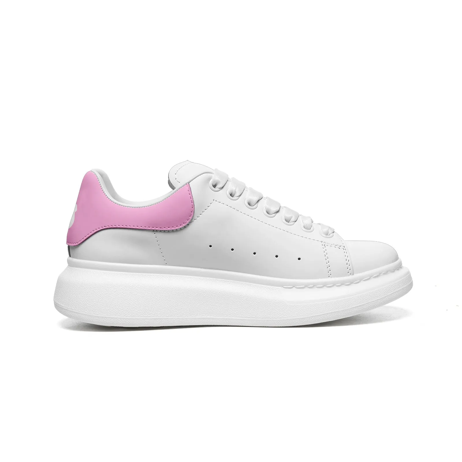 Tuck&Simon Blue Pink White Leather Sneakers