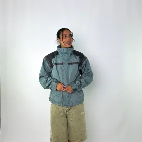 Turquoise 90s Marmot Heavy Rain Jacket (M)