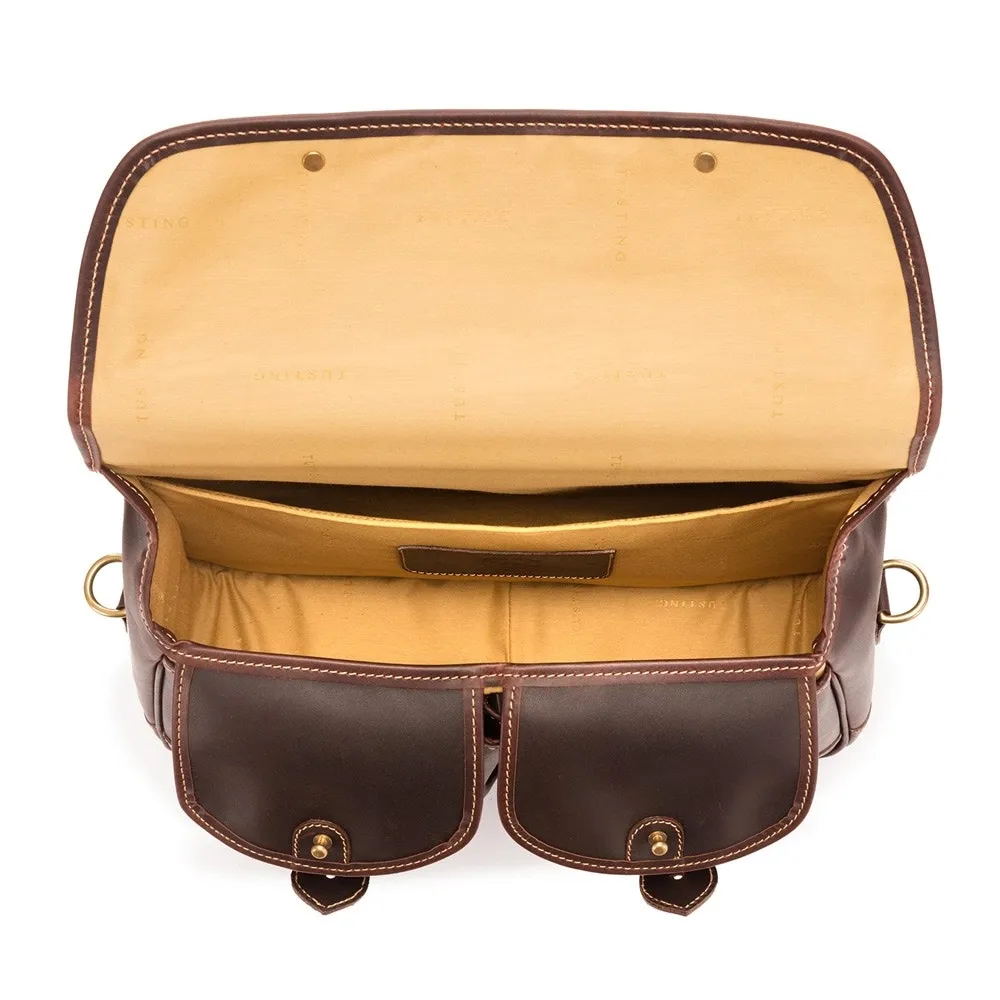 Tusting Leather Clipper Bag