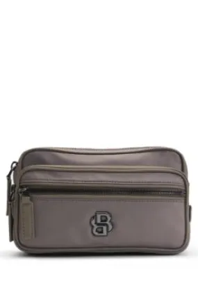 Twill belt bag with Double B monogram