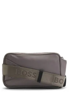 Twill belt bag with Double B monogram