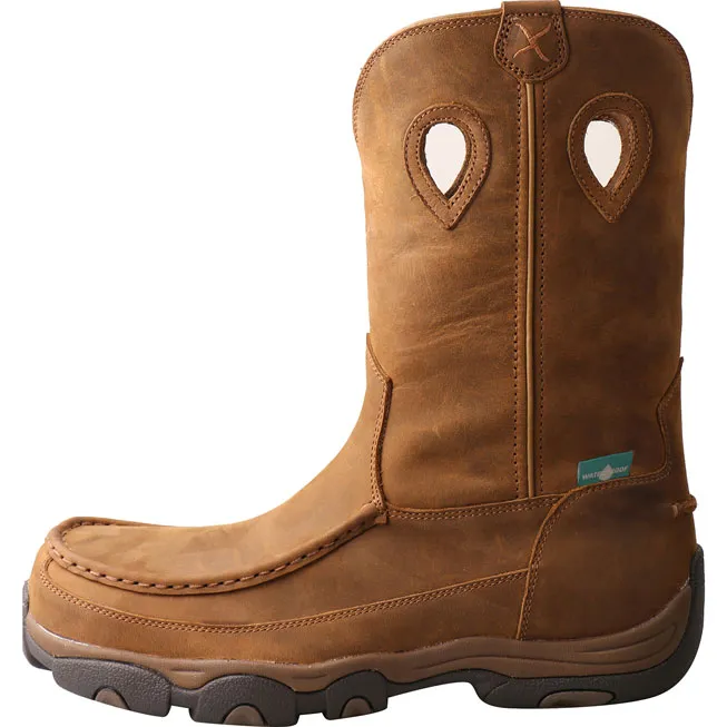 Twisted X Men's Moc Composite Toe Electrical Hazard Waterproof Pull-on Work Boot
