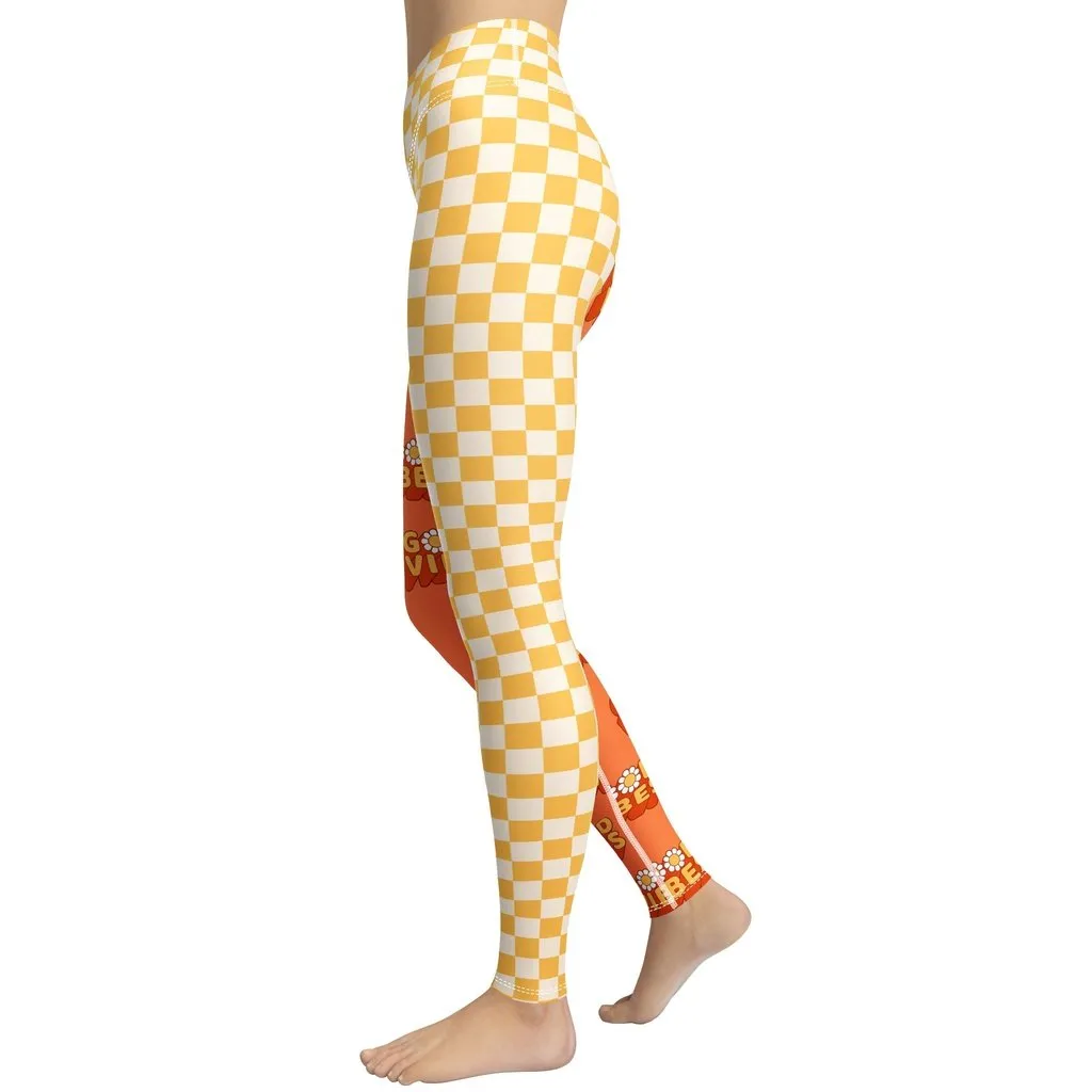 Two Patterned Hippie Yoga Leggings