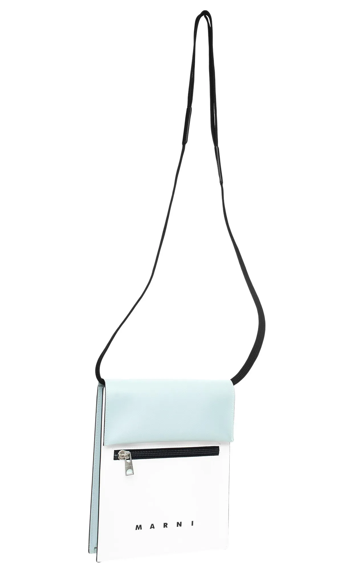 Two tones Tribeca shoulder bag - White