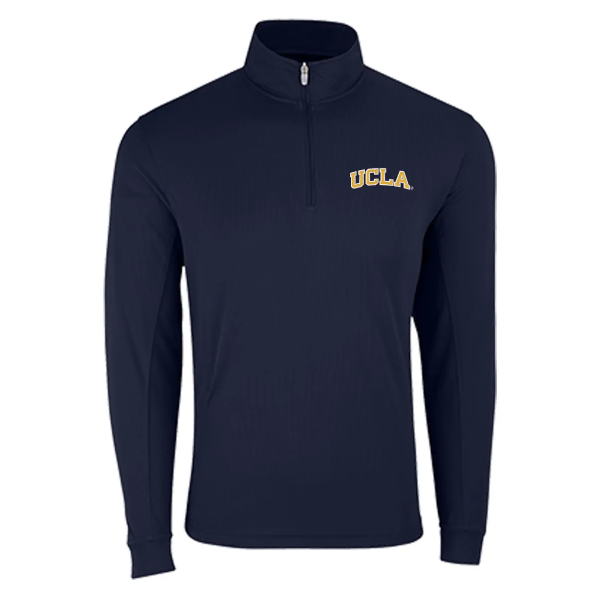 UCLA Block Mesh 1/4 Zip Tech Pullover