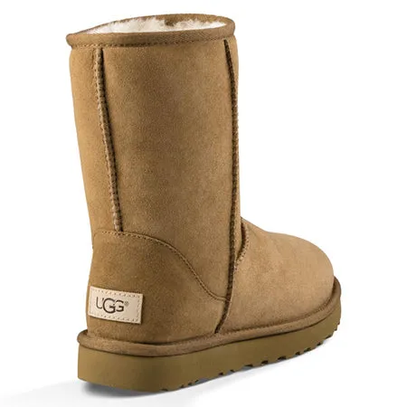 UGG CLASSIC SHORT II CHESTNUT - WOMENS