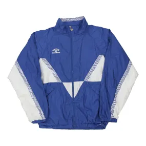 Umbro Jacket - XL Blue Polyester Blend