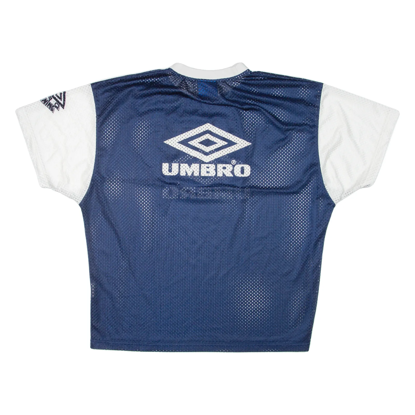 UMBRO Mens Football Shirt Jersey Blue XL