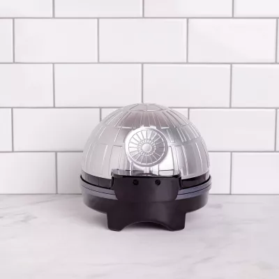 Uncanny Brands Star Wars Halo Death Star Waffle Maker- Death Star On Your Waffles