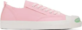 UNDERCOVER Pink Raw Edge Sneakers