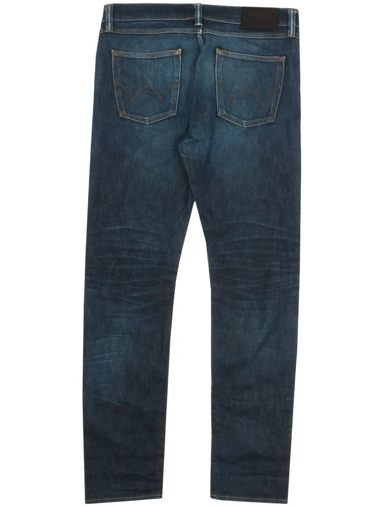 Uniform Reworks Edwin Ed-88 Blue Rinse Jeans 34X32