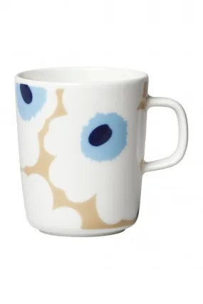 Unikko Mug- White Beige Blue    