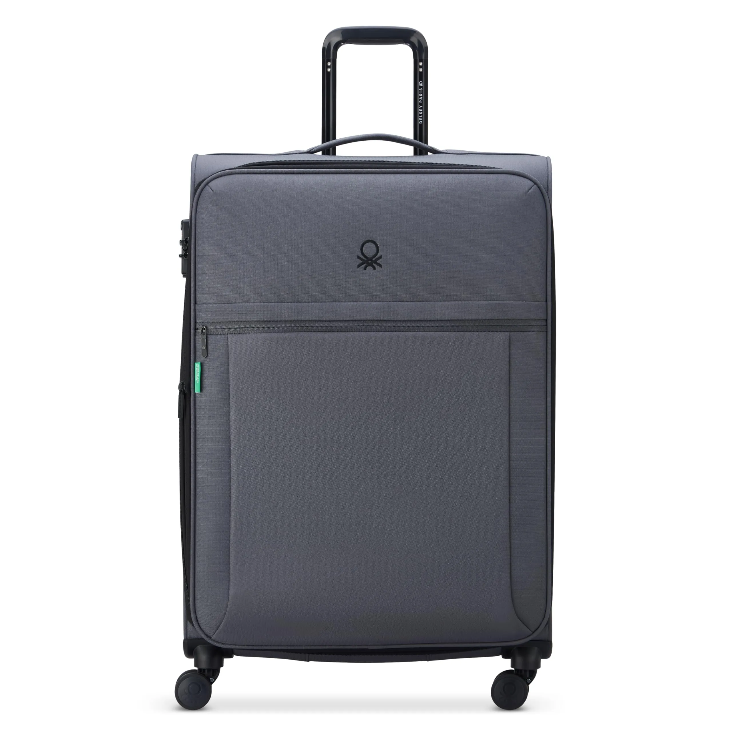 United Colors of Benetton Be Softside Expandable Luggage with Spinner Wheels (Checked-Large 27 Inch)  