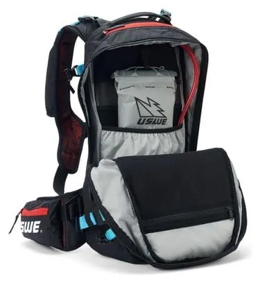 USWE Backpack with Back Protector / Pow 16 Black