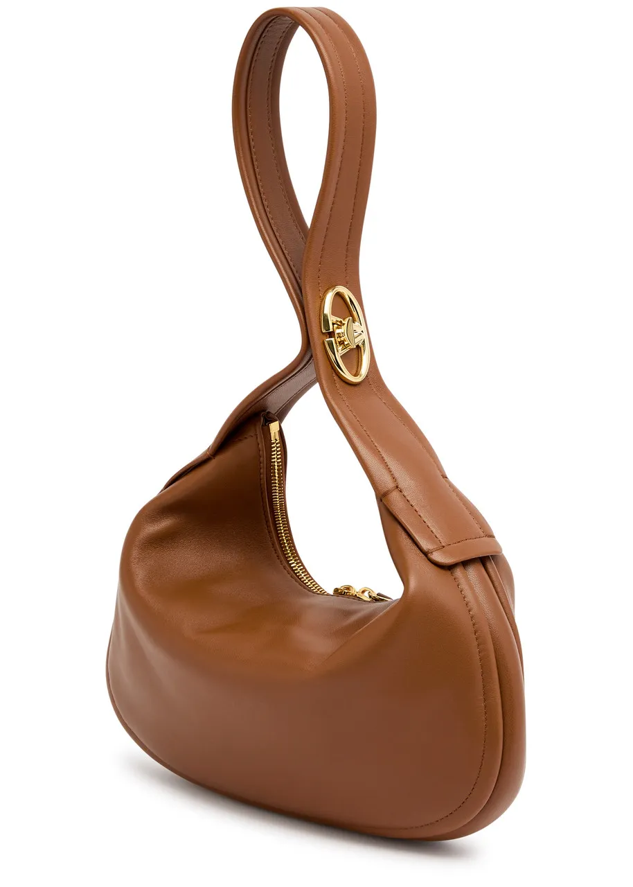 VALENTINO Small leather hobo bag -                         -                     -                