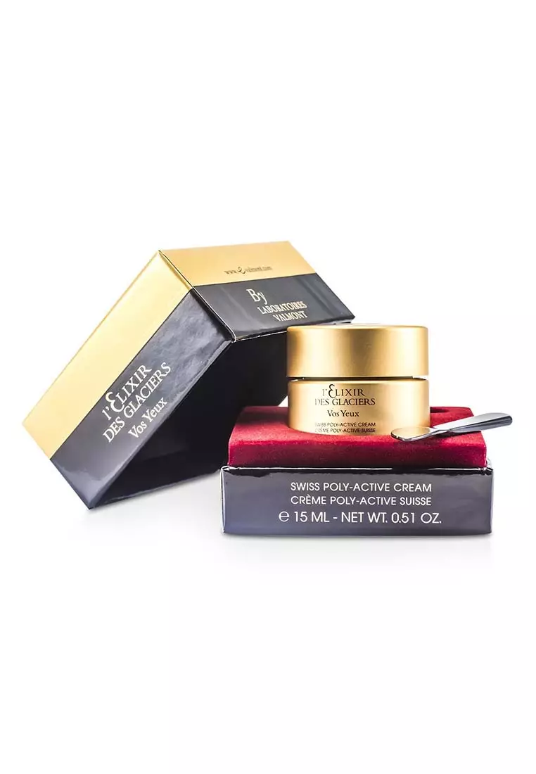 Valmont VALMONT - Elixir des Glaciers Vos Yeux Swiss Poly-Active Eye Regenerating Cream (New Packaging) 15ml/05oz