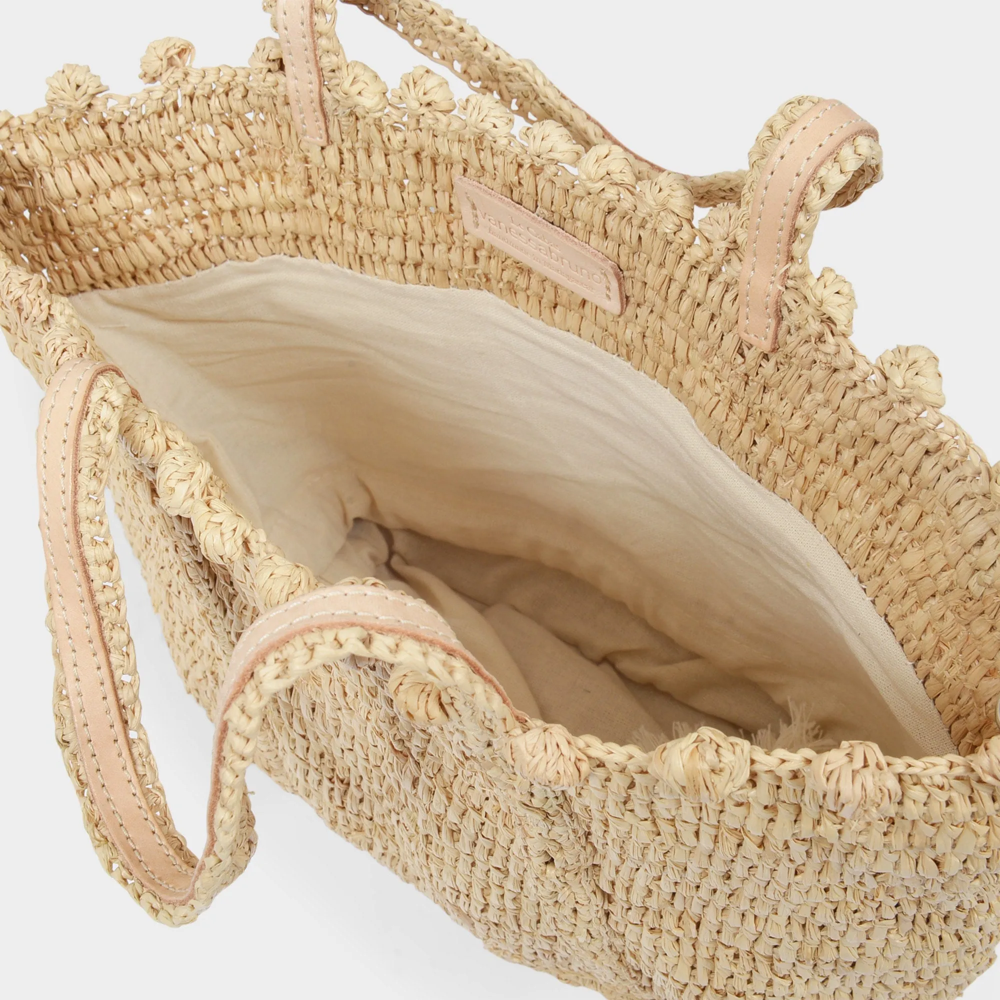 Vanessa Bruno  Cabas S Tote Bag - Vanessa Bruno -  Natural - Leather