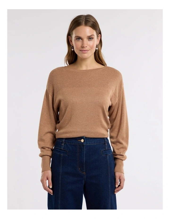 Vanessa Jumper in Brown