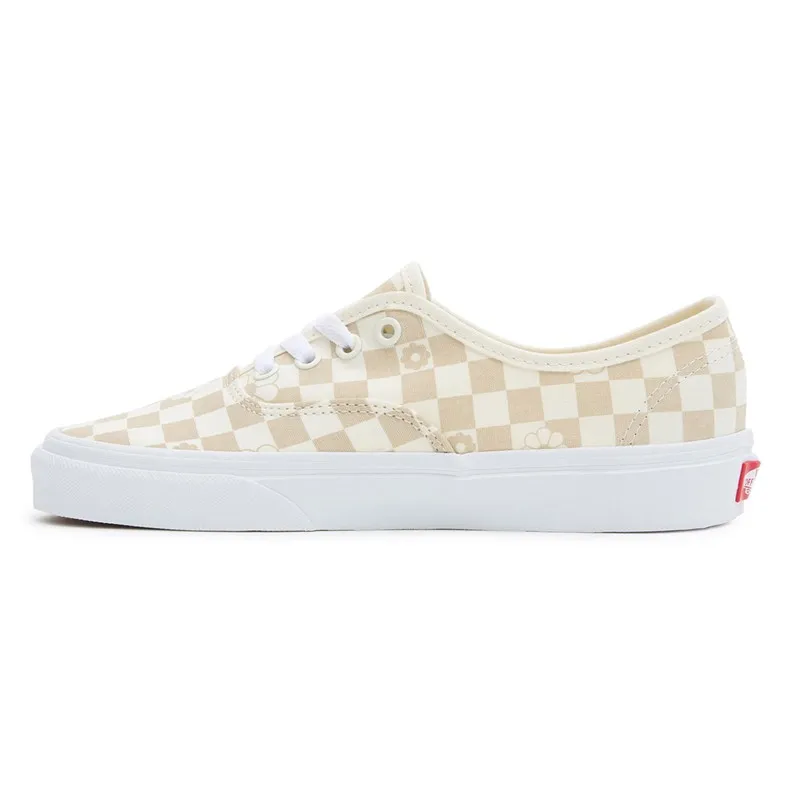 Vans Authentic Checkerboard Trainers Marshmallow