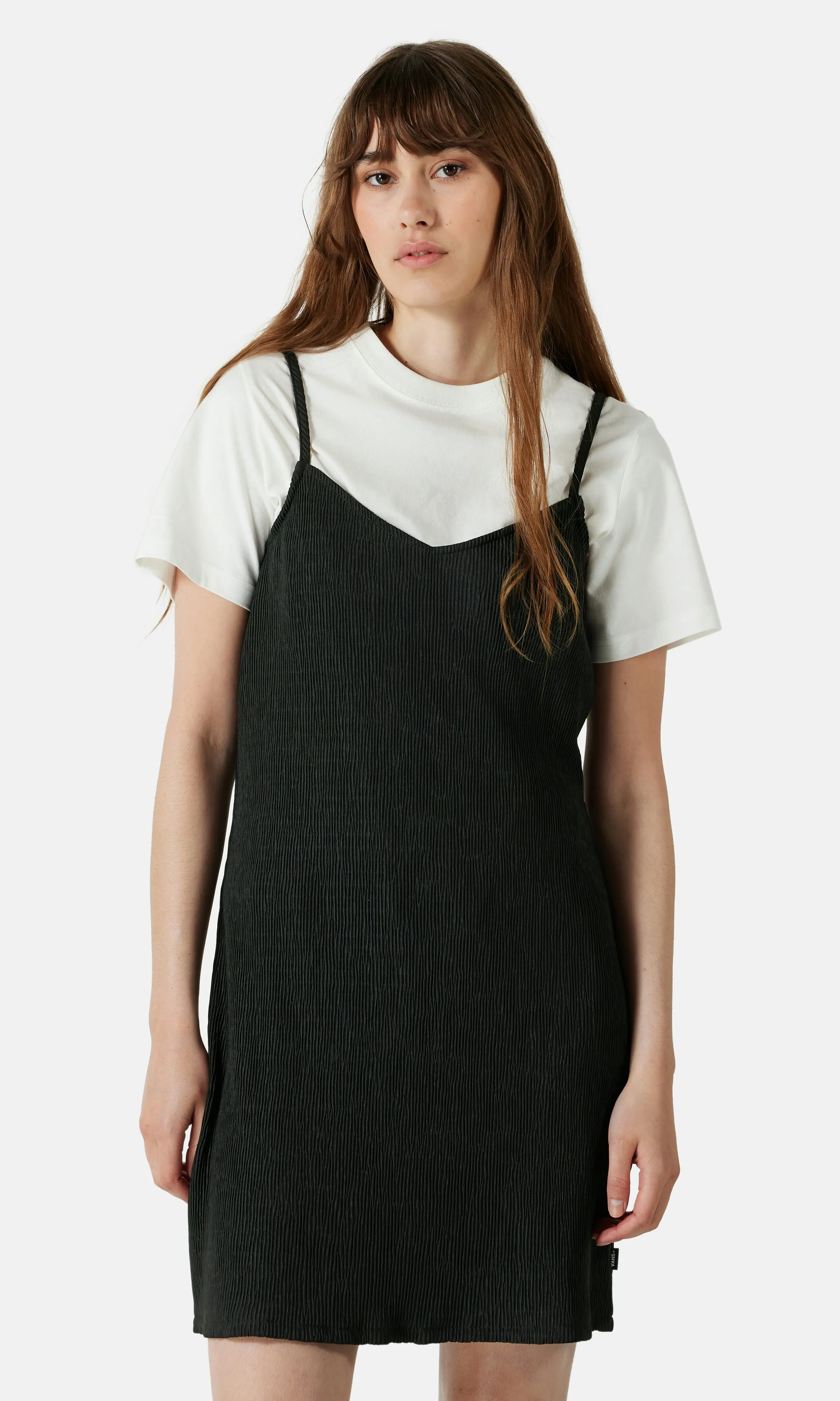 Vans Benton Cami Dress Black | Women | Junkyard