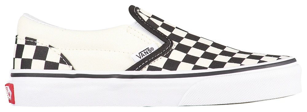 Vans Boys Vans Classic Slip On - Boys' Preschool Shoes Black/True White Size 02.0