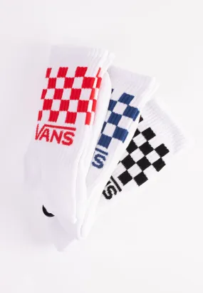 Vans - Classic Check Crew White - Socks