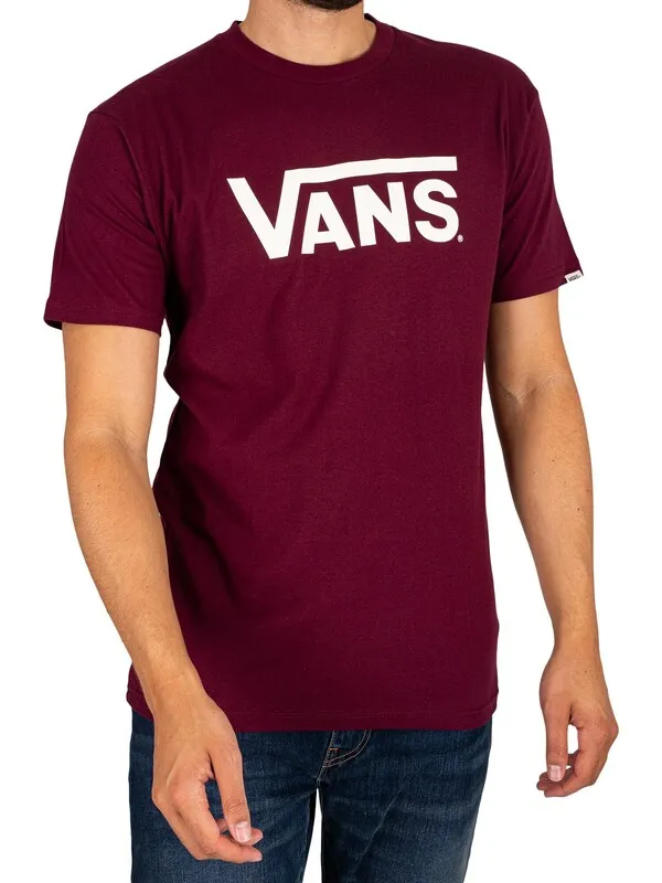 Vans Classic T-Shirt - Burgundy
