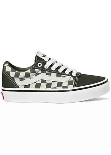 Vans Kids Check Ward Trainers | Grattan